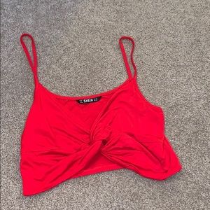 Red Shein Tank Top